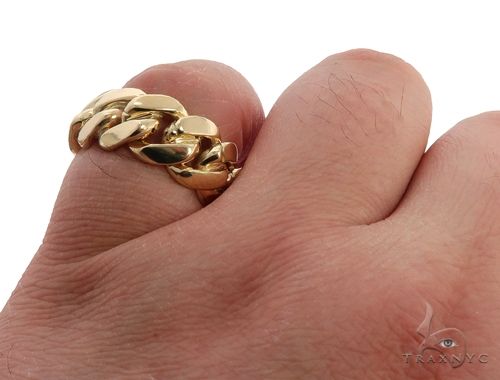 Miami Cuban Link Ring 9.5mm 64135 - Image 9