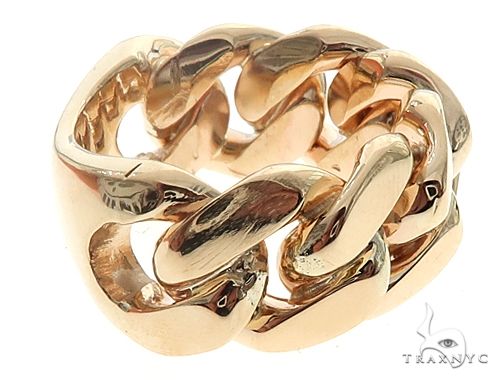 Miami Cuban Link Ring 10mm 65091 - Image 3