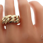 Miami Cuban Link Ring 11mm 65090 - Image 6