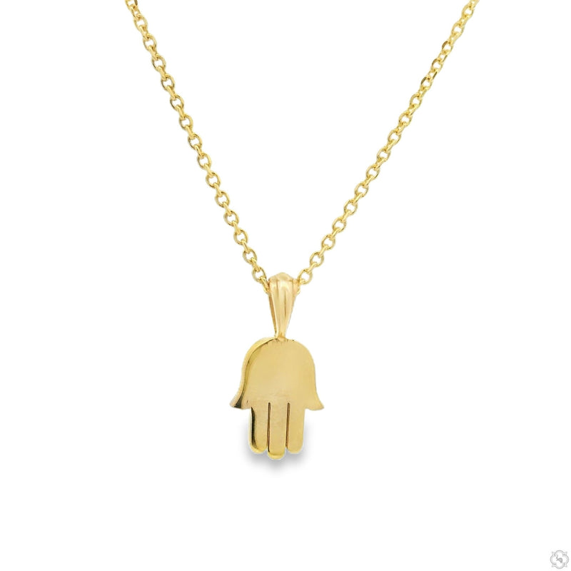 Micro Hamsa Necklace 70727 - Image 1