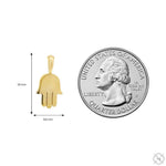 Micro Hamsa Necklace 70727 - Image 6