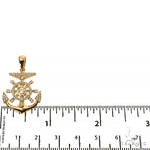 Mini Anchor Diamond Pendant 68220 - Image 5