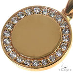 Customizable Mini Diamond Frame Pendant 67700 - Image 3