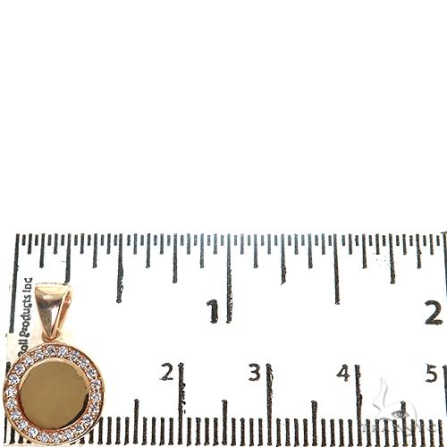 Customizable Mini Diamond Frame Pendant 67700 - Image 5