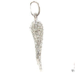 Mini Diamond Italian Horn Pendant 30609 - Image 4