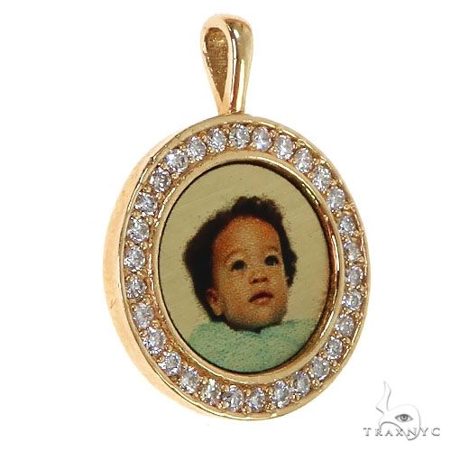 Mini Diamond Photo Pendant 68589 - Image 2