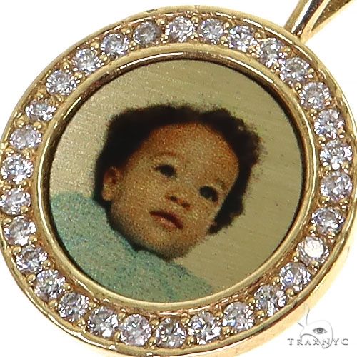 Mini Diamond Photo Pendant 68589 - Image 3