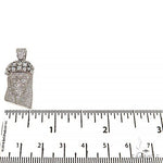 Mini Jesus Head Diamonds on The Crown Pendant 67979 - Image 5