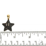 Mini Mario Star Black Diamond Pendant Set 68541 - Image 5