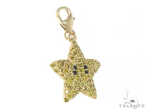 Mini Mario Star Charm On Lobster Clasp 66130 - Image 2