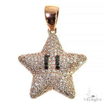 Mini Mario Star Diamond Pendant 68222 - Image 1