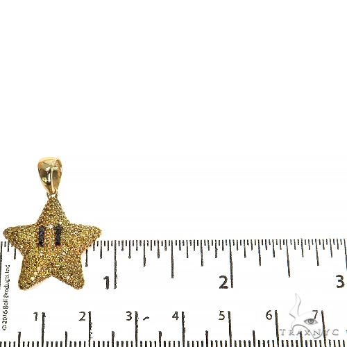 Mini Mario Star Yellow Diamond Pendant 68223 - Image 5