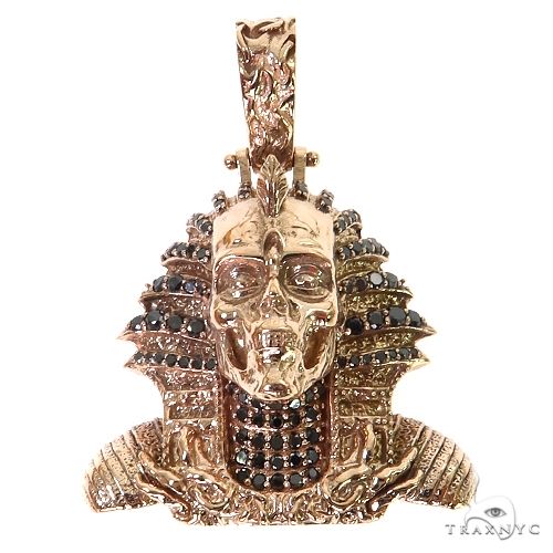 Mini Mummified Zombie Skeleton Pharaoh Pendant 68900 - Image 1