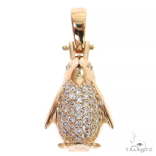 Mini Penguin Diamond Pendant 68749 - Image 1