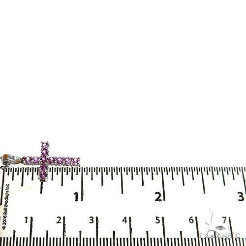 Mini Pink Sapphire Cross Set 67668 - Image 6