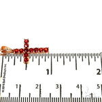 Mini Blood Red Sapphire Cross Set 67667 - Image 7