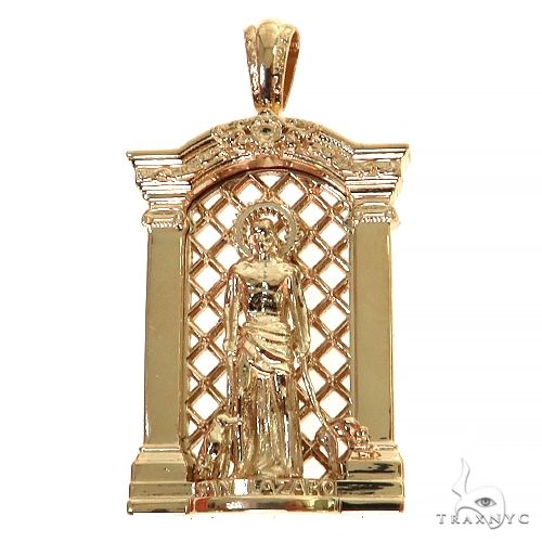 Mini Solid St. Lazarus Pendant 68457 - Image 1