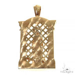 Mini Solid St. Lazarus Pendant 68457 - Image 4