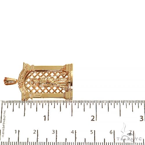 Mini Solid St. Lazarus Pendant 68457 - Image 6