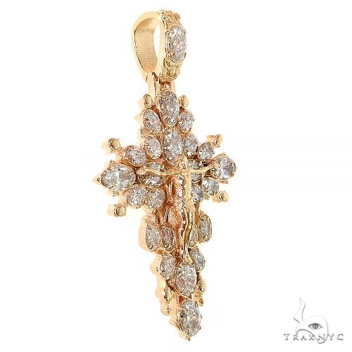 Mini Sovereign's Halo Diamond Cross pendant 69550 - Image 2