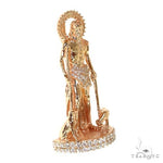 Mini St. Lazarus Diamond Pendant 67690 - Image 2