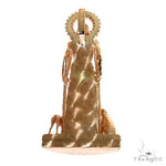 Mini St. Lazarus Diamond Pendant 67690 - Image 4