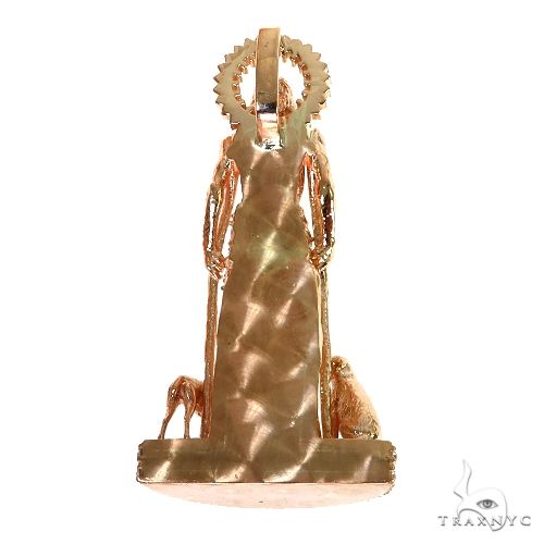 Mini St. Lazarus Diamond Pendant 67690 - Image 4