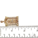 Mini St. Lazarus Diamond Pendant 68454 - Image 6