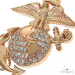 Mini US Marines Logo Diamond Pendant 68468 - Image 3