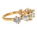 Mix Shape 7 Stone Diamond Ring 68338