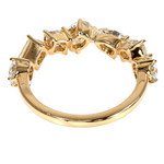 Mix Shape 7 Stone Diamond Ring 68338