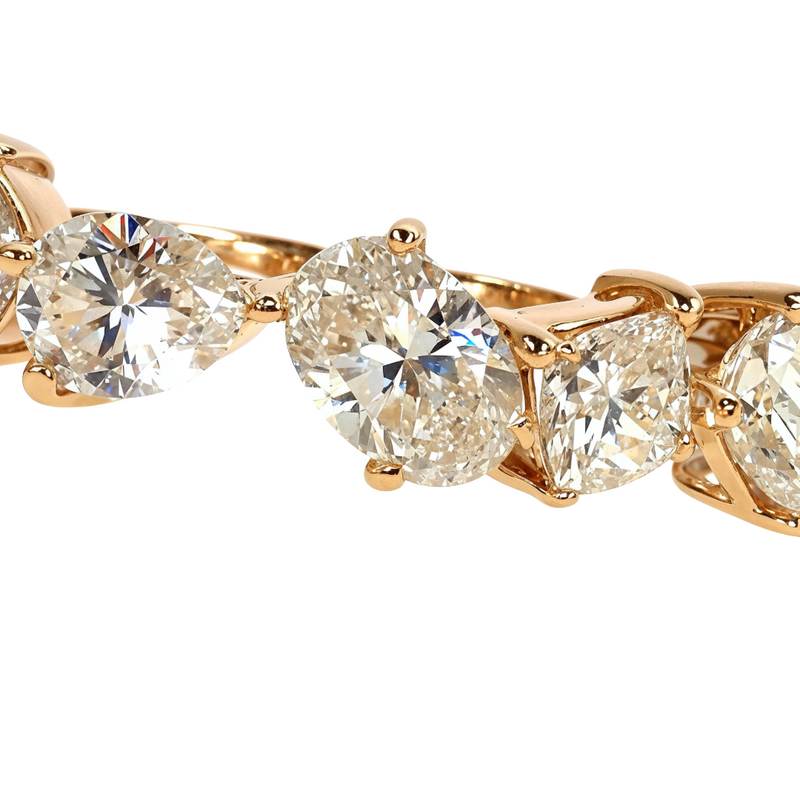 Mix Shape 7 Stone Diamond Ring 68338