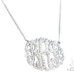 Monogram Sterling Silver Necklace 41654 - Image 2