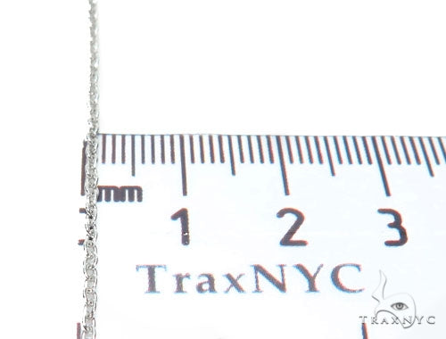 Monogram Sterling Silver Necklace 41654 - Image 4