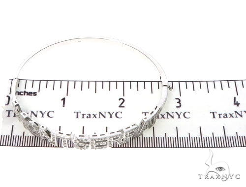 Monsterrat Diamond Bangle Bracelet 49776 - Image 10