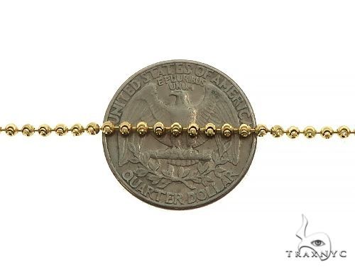 Moon Cut 10K Yellow Gold Chain 22 Inches 2mm   67120 - Image 5