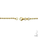 Moon Cut 10K Yellow Gold Chain 22 Inches 2mm   67120 - Image 6