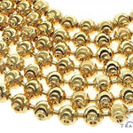 Moon Cut 10K Yellow Gold Chain 26 Inches 2mm   67122 - Image 4