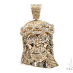 Jesus Diamond Gold Pendant 42583 - Image 1