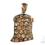 Jesus Diamond Gold Pendant 42583 - Image 3