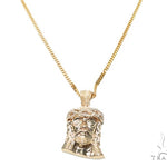 Jesus Diamond Gold Pendant 42583 - Image 4
