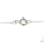 Moon and Star Diamond Earrings Necklace Set 45207 - Image 10