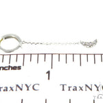 Moon and Star Diamond Earrings Necklace Set 45207 - Image 17