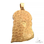 Multi Color Sapphire Crown Diamond Jesus Pendant 67396 - Image 4