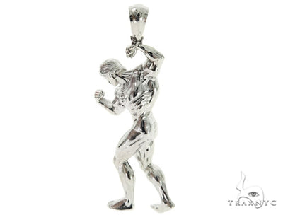 Musclemania Gold Pendant 56384 - Image 1