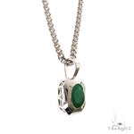 Mystical Meadow Emerald Pendant .925 Silver 69628 - Image 2