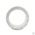 Natural Diamond Eternity 12mm Wide Band 70328 - Image 2