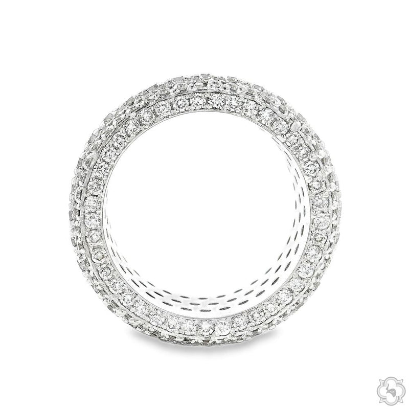 Natural Diamond Eternity 12mm Wide Band 70328 - Image 2