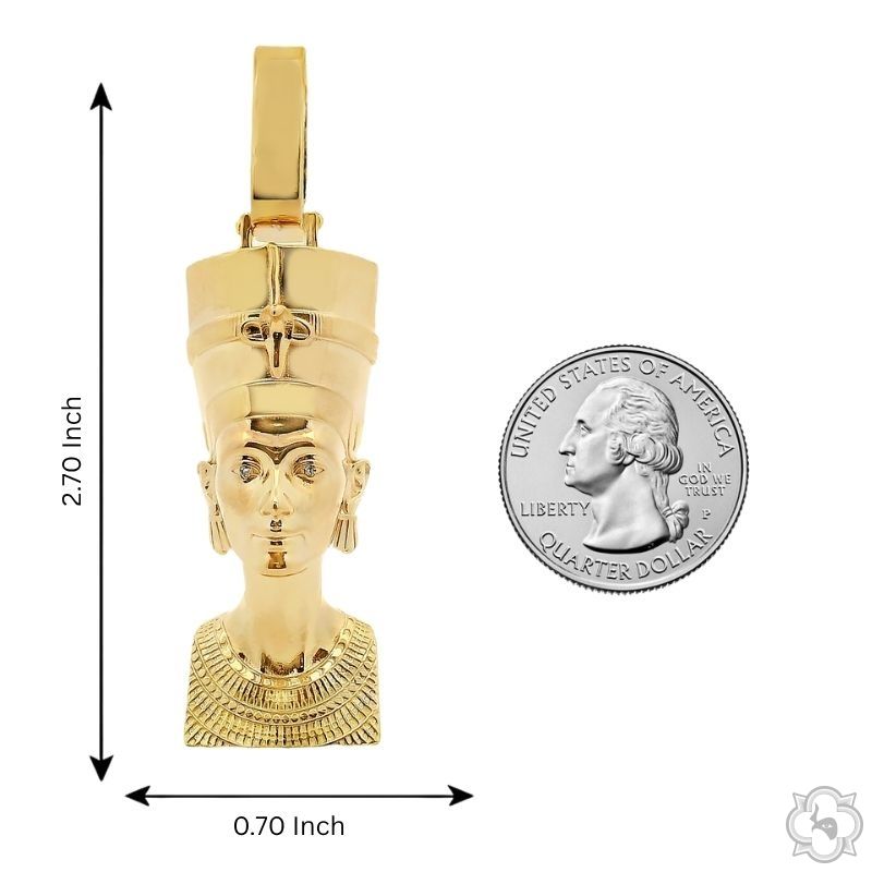 Nefertiti Queen Pendant 70683 - Image 8