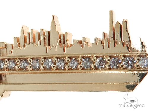 New York Skyline Key Diamond Pendant 64381 - Image 5